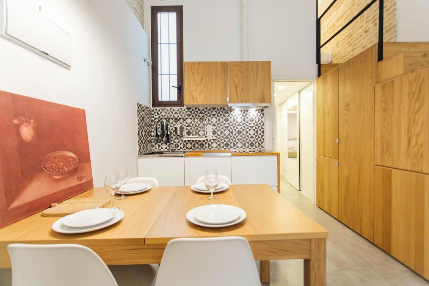 Amplio Apartamento De Diseno Precioso De Estilo Sevillano En Pleno Centro Dış mekan fotoğraf