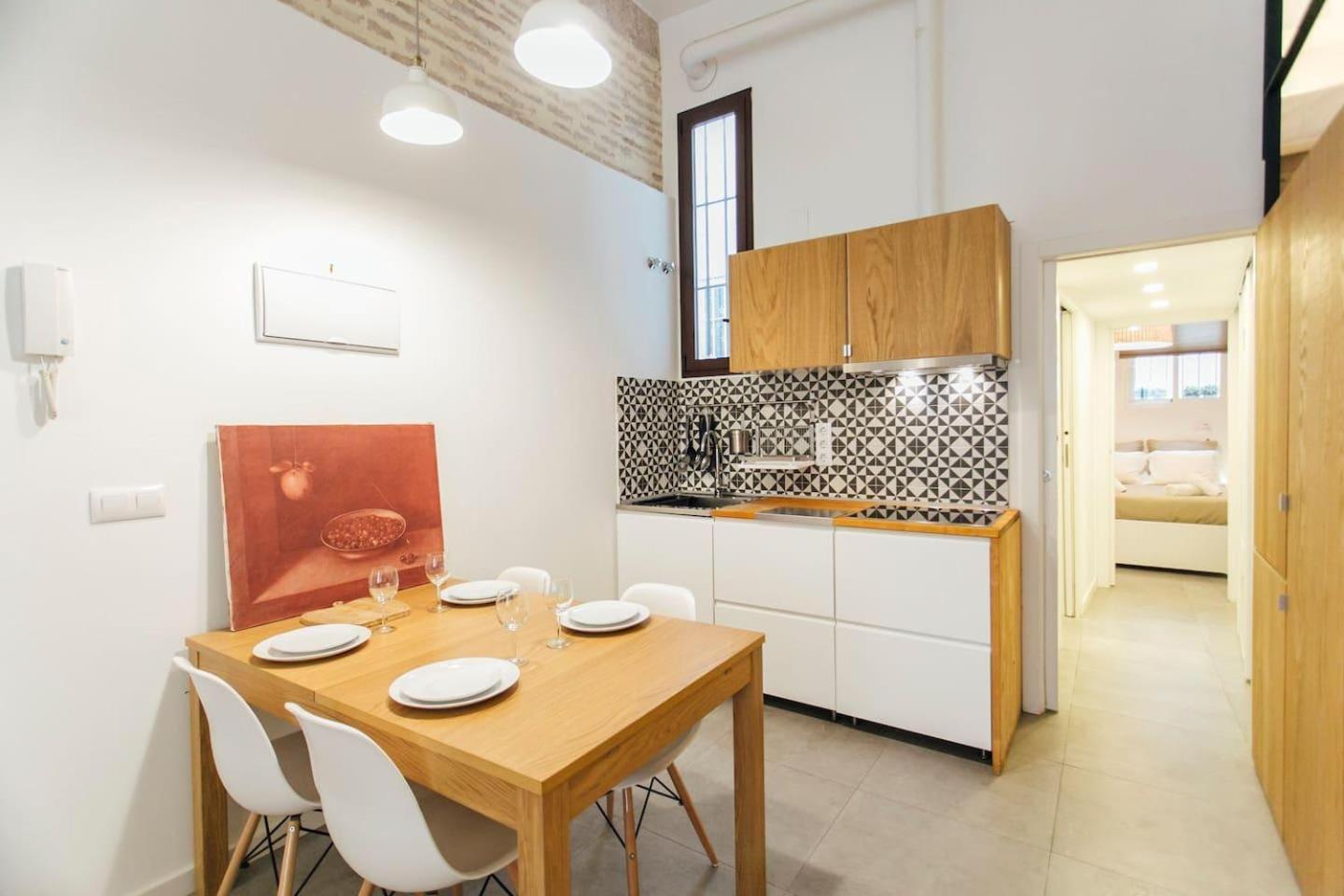 Amplio Apartamento De Diseno Precioso De Estilo Sevillano En Pleno Centro Dış mekan fotoğraf